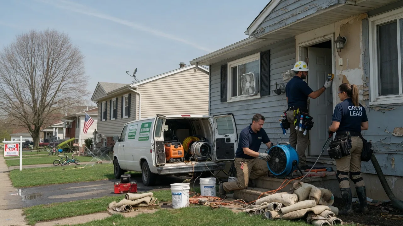 Flood Cleanup in Gilson, IL near me