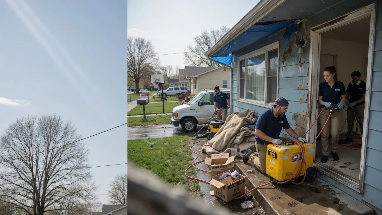 Basement Flood Cleanup in Gilson, IL near me